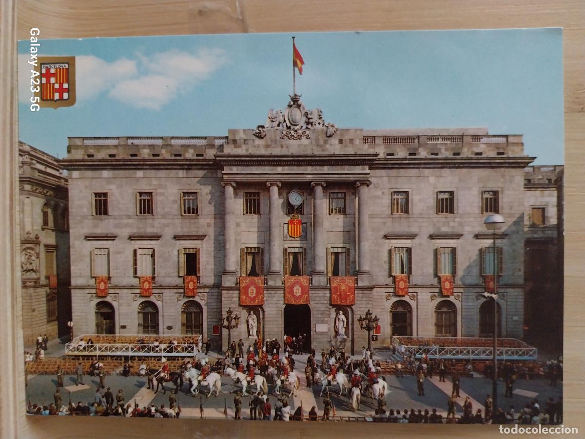 Postales: FACHADA AYUNTAMIENTO BARCELONA ED FISA 1397
