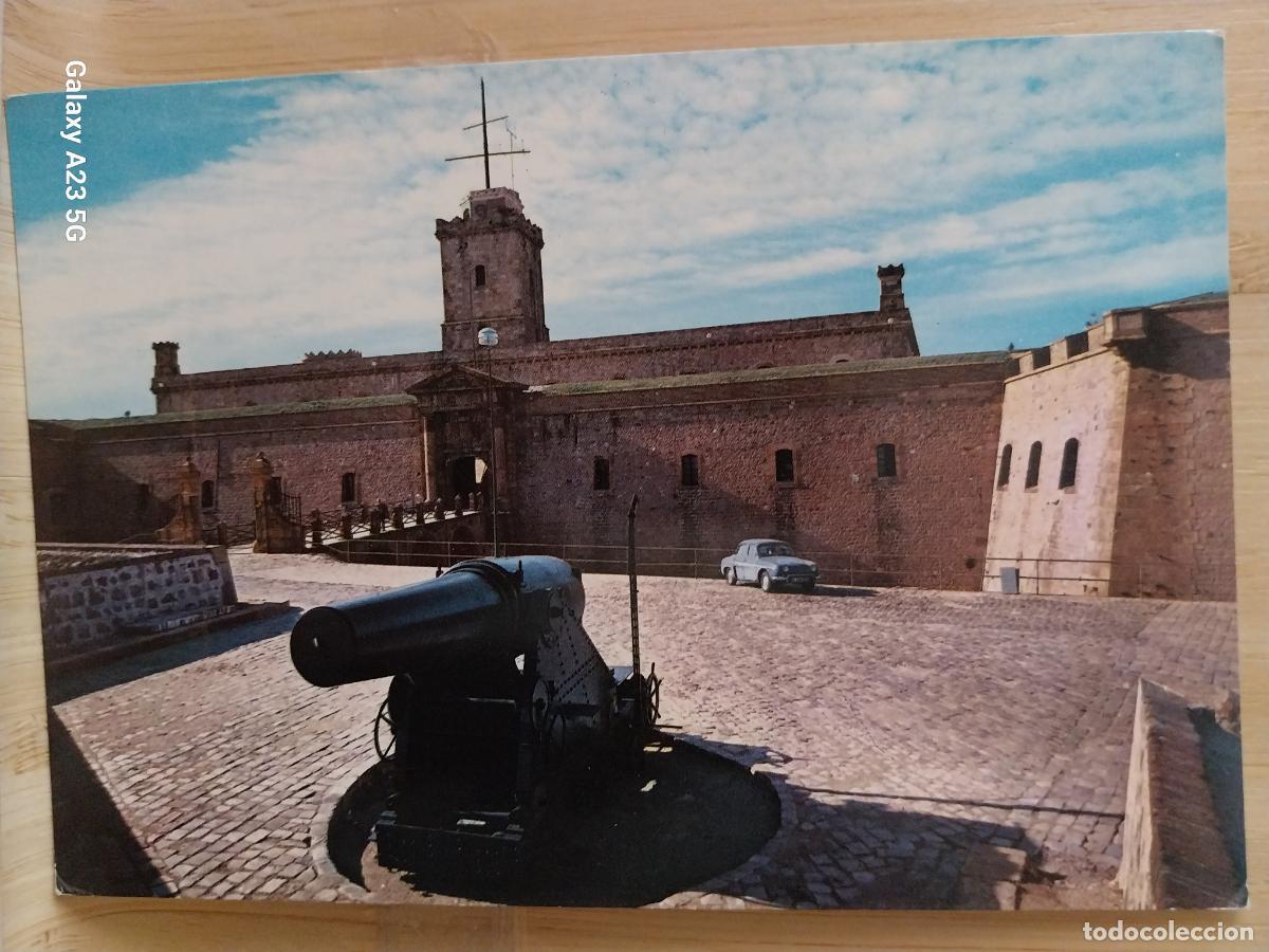 Postales: CASTILLO MONTJUICH ED ZERKOWITZ 2015 SC ORIGINAL CA&Ntilde;ON