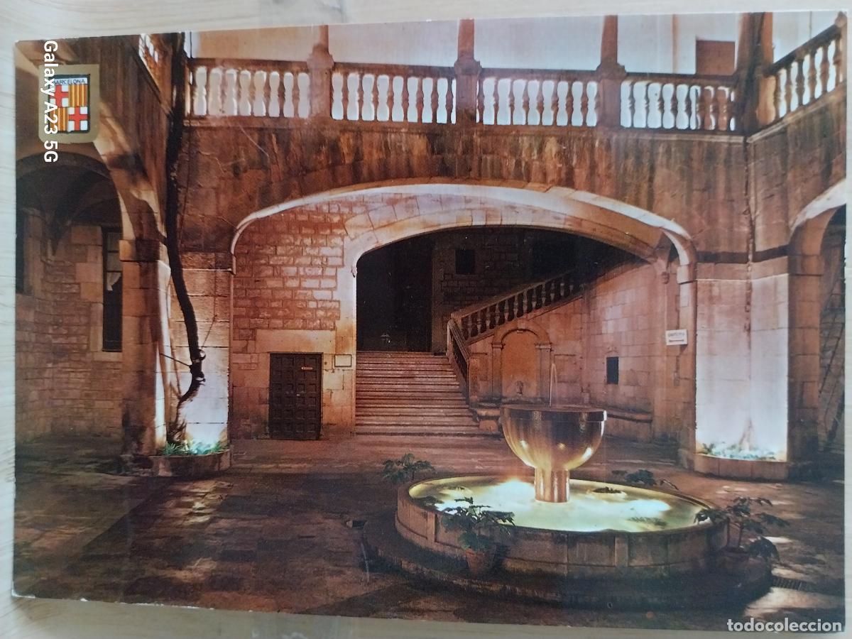 Postales: BARRIO GOTICO PATIO ARCHIVO CORONA ARAGON BARCELONA ED FISA 1192 SC ORIGINAL