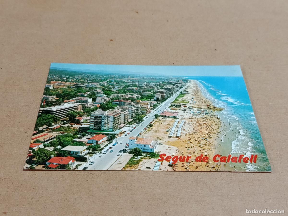 Postales: BAIX PENED&Egrave;S - POSTAL SEGUR DE CALAFELL - PLAYA