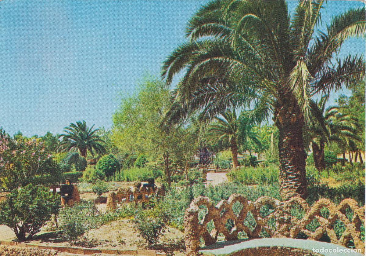 Postales: AMPOSTA (TARRAGONA) JARDINES P&Uacute;BLICOS - SOBERANAS N&ordm;2 - ESCRITA 1968