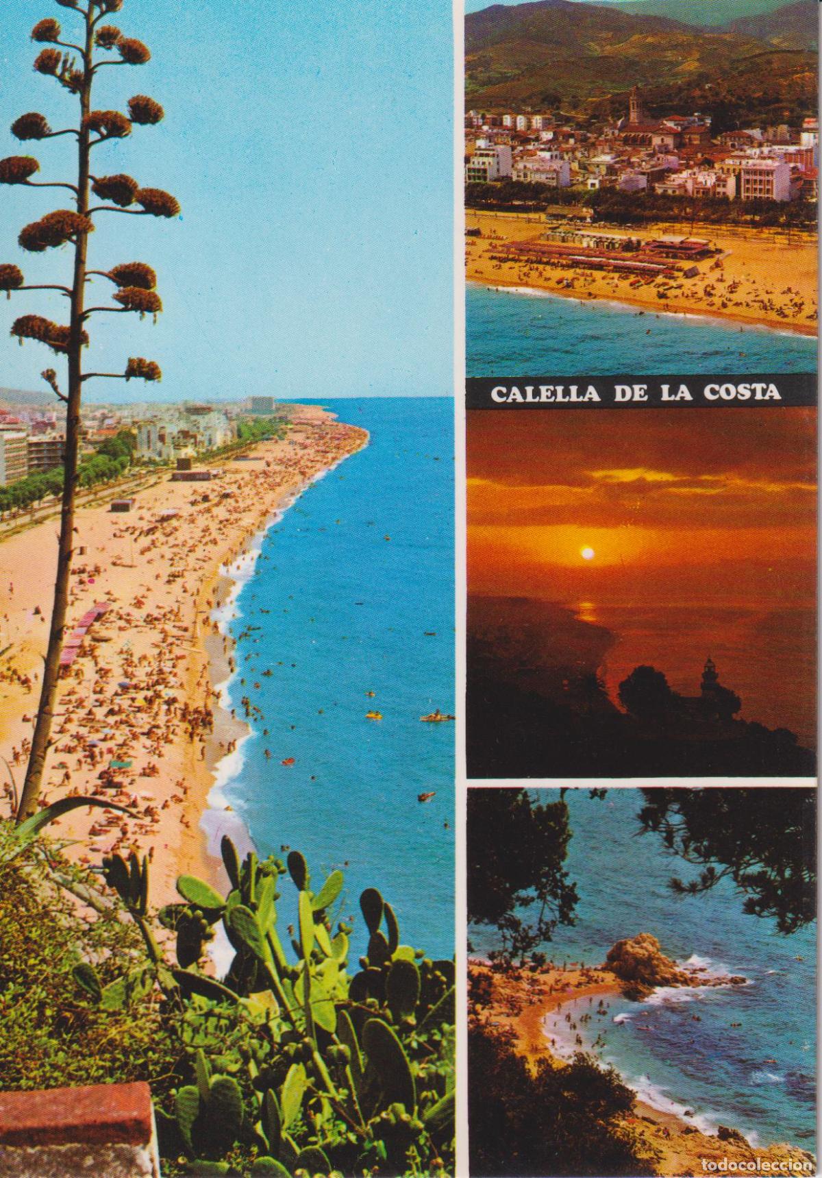 Postales: CALELLA DE LA COSTA (BARCELONA) VARIAS VISTAS - V.C.ED.FABREGAT N&ordm;641 - S/C