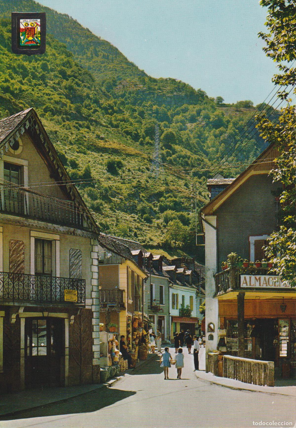 Cartoline: LLEIDA, VALL D'ARAN, LES, CARRER DELS BANYS - ESCUDO DE ORO N&ordm;2267 - S/C