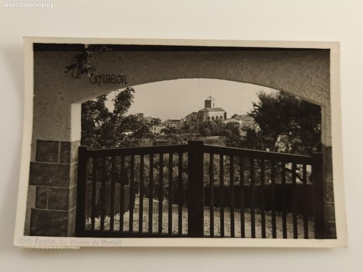 Postales: SANT VICEN&Ccedil; DE MONTALT - VISTA PARCIAL DESDE EL TORREON - FOTOGRAFICA - POSTAL ANTIGUA (116.798)
