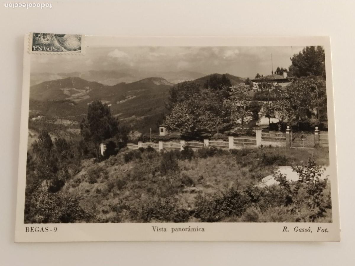 Postales: BEGAS - VISTA PANORAMICA - FOTO R. GASS&Oacute; - POSTAL ANTIGUA (116.801)