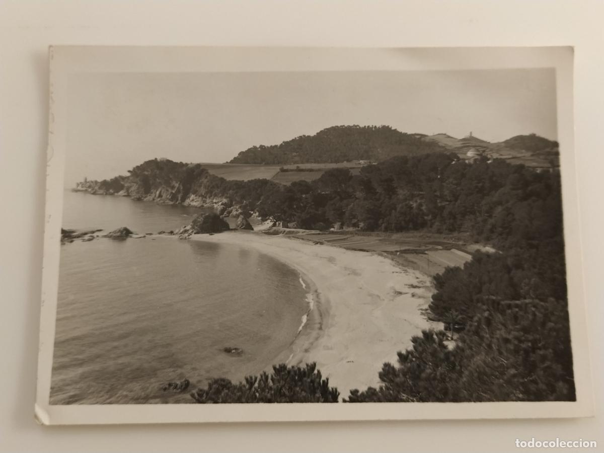 Postales: LLORET DE MAR - PLAYA DE SANTA CRISTINA - FOTO F. MAS - POSTAL ANTIGUA (116.839)
