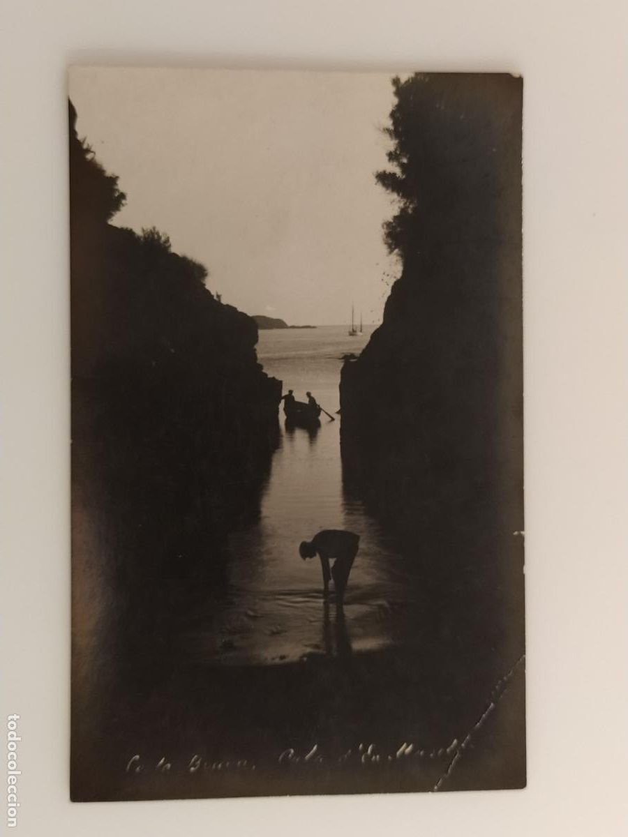 Postales: SANT FELIU DE GUIXOLS - CALA D'EN MASET - FOTOGRAFICA - POSTAL ANTIGUA (116.843)
