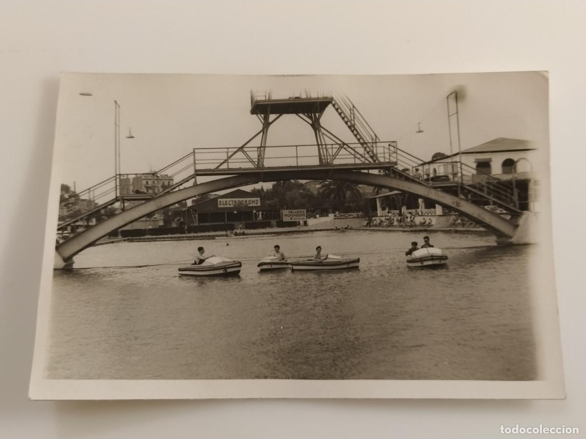 Postales: BARCELONA - SARRIA - PISCINAS - FOTOGRAFICA - FOTO CASARIEGO - POSTAL ANTIGUA (116.911)