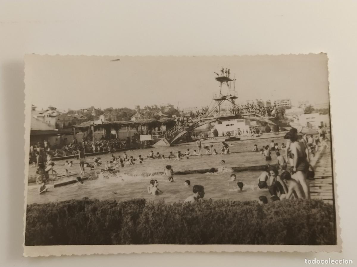 Postales: BARCELONA - SARRIA - PISCINAS - FOTOGRAFICA - FOTO CASARIEGO - POSTAL ANTIGUA (116.912)