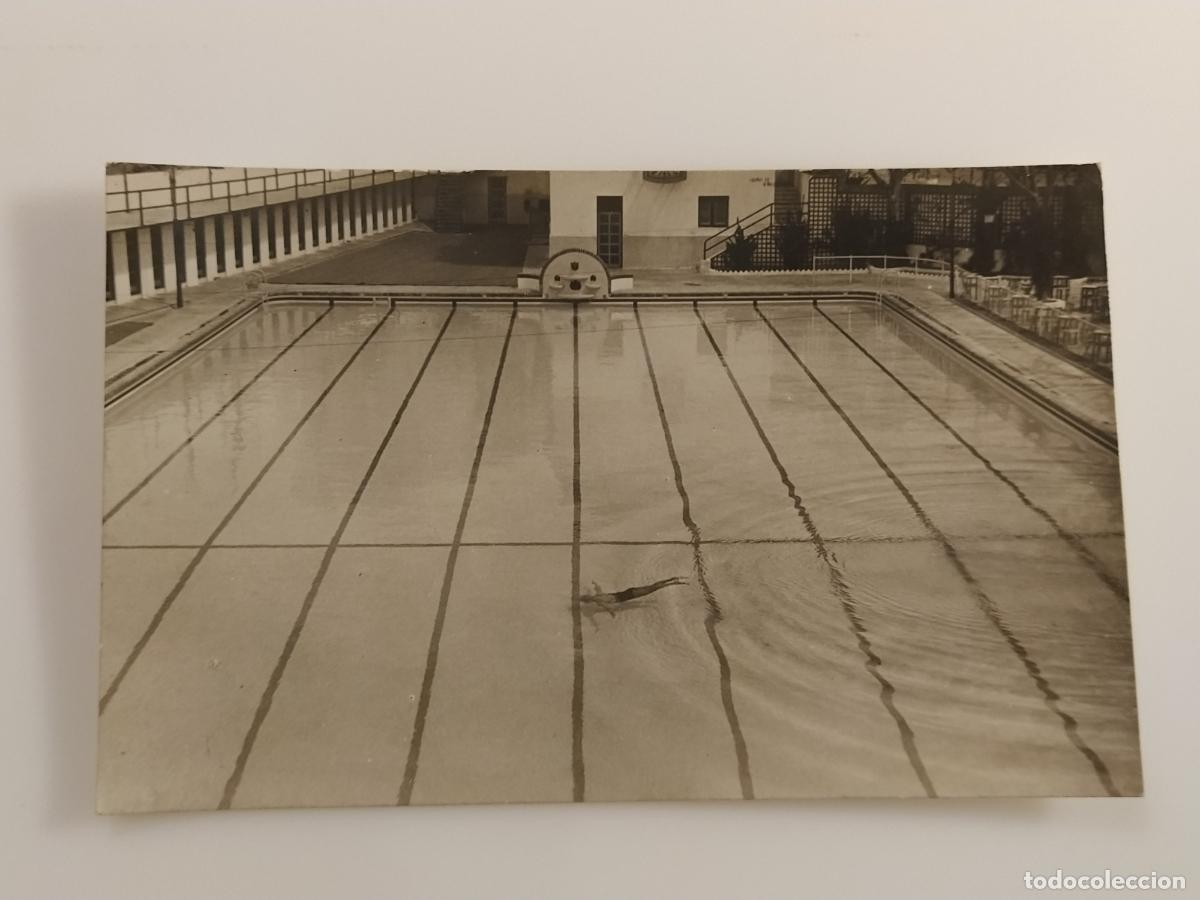 Postales: BARCELONA ? - PISCINAS - BASTOS Y CIA MADRID BARCELONA - FOTOGRAFICA - POSTAL ANTIGUA (116.914)