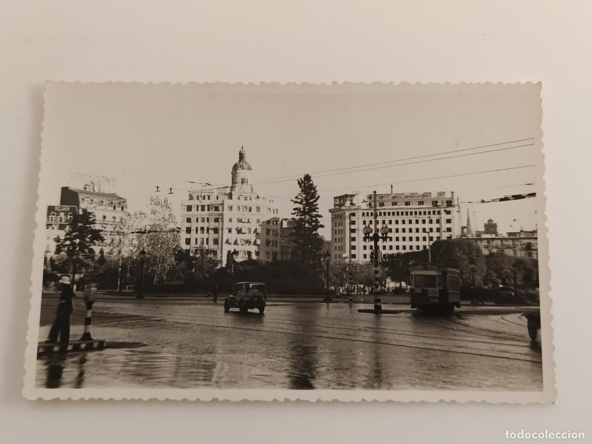 Postales: BARCELONA - PLA&Ccedil;A DE CATALUNYA - FOTOGRAFICA - POSTAL ANTIGUA (116.918)