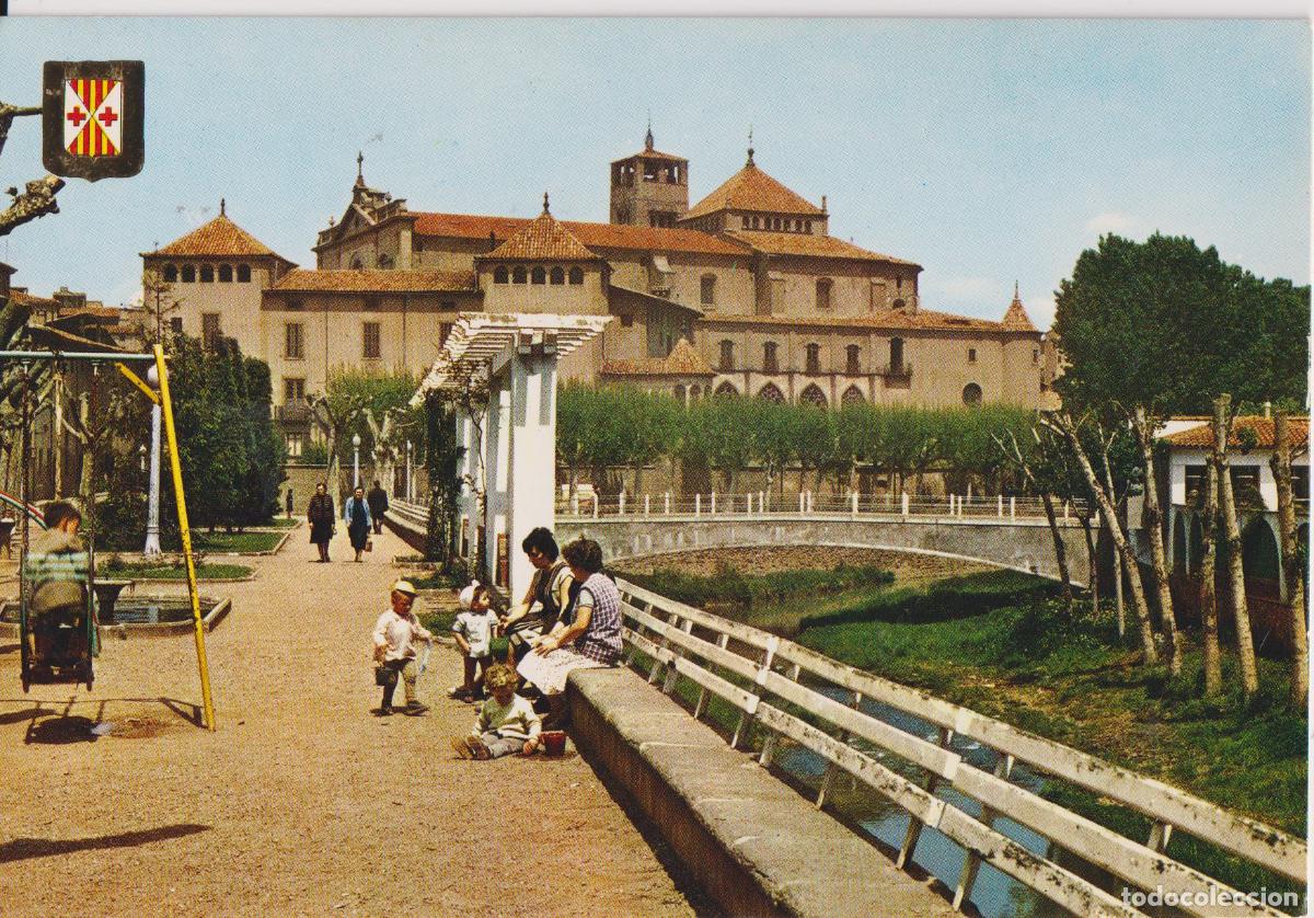 Postales: VIC (BARCELONA) PARQUE BALMES - ESCUDO DE ORO N&ordm;10 - S/C