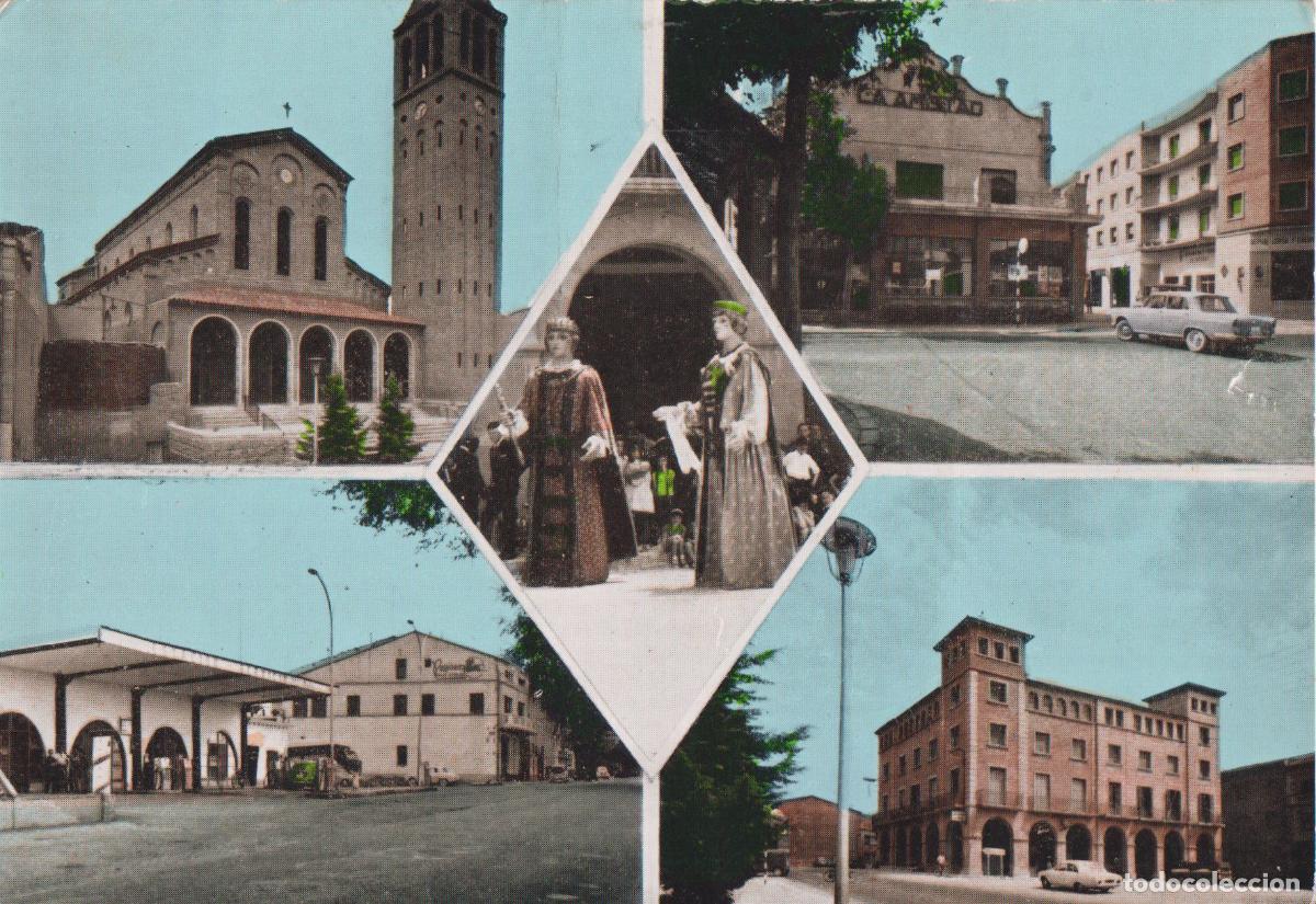 Postales: MOLLERUSA (LLEIDA) VARIOS ASPECTOS - EDICIONES RAE N&ordm;2 - ESCRITA