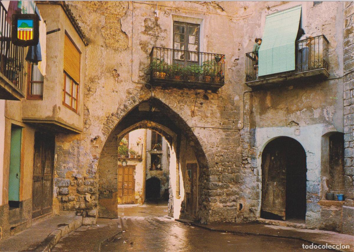 Postales: ORGANYA (LLEIDA) CARRER MAJOR - ESCUDO DE ORO N&ordm;6 - S/C