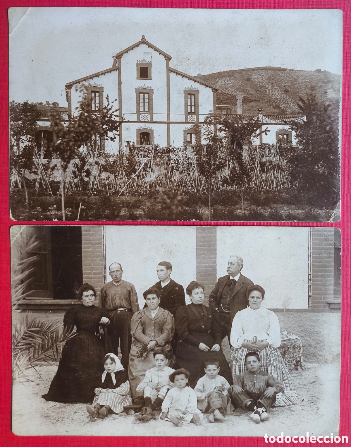 Postales: CANET DE MAR SENSE IDENTIFICAR MAS I MASOVERS POSTAL FOTOGR&Aacute;FICA MARESME C. 1910