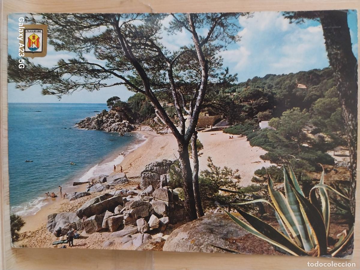 Postales: PLAYA ARO COSTA BRAVA ED FISA 1278 SC ORIGINAL ANIMADA ROCAS