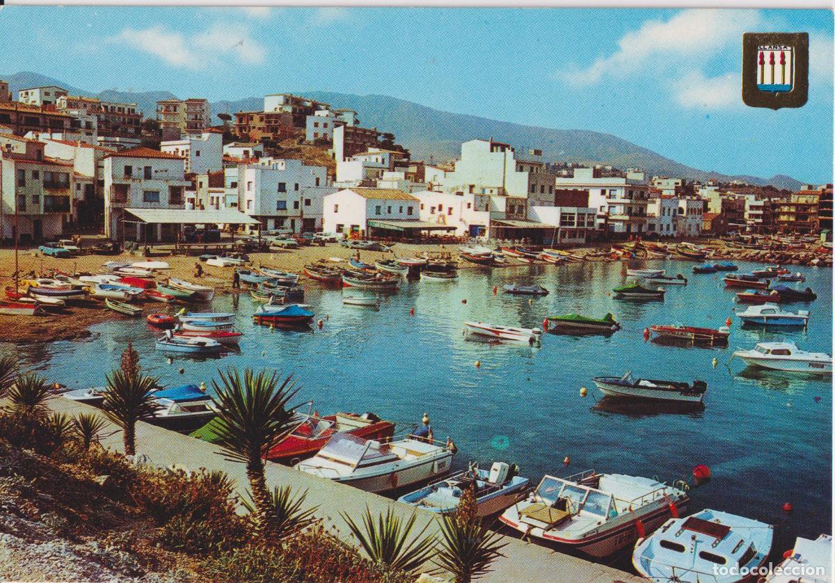 Postales: PORT DE LLAN&Ccedil;A (GIRONA) VISTA GENERAL - ESCUDO DE ORO N&ordm;22 - S/V