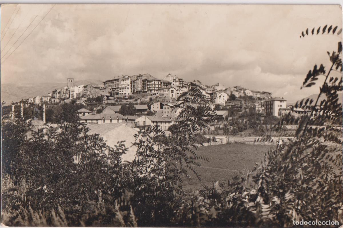 Postales: PUIGCERDA (GIRONA) VISTA GENERAL &ndash; COMERCIAL PRAT N&ordm;95 &ndash; CIRCULADA
