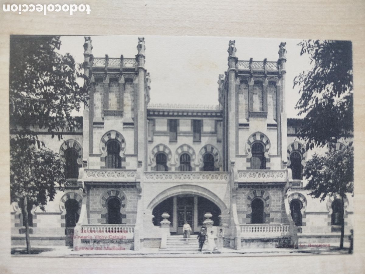 Postales: Postal. Caldes de Malavella, Balneario Vichy Catal&aacute;n
