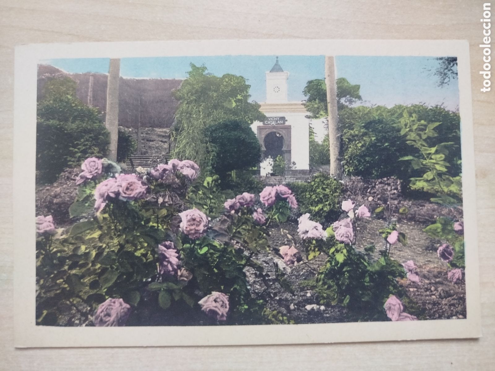 Postales: Postal. Caldes de Malavella, Balneario Vichy Catal&aacute;n