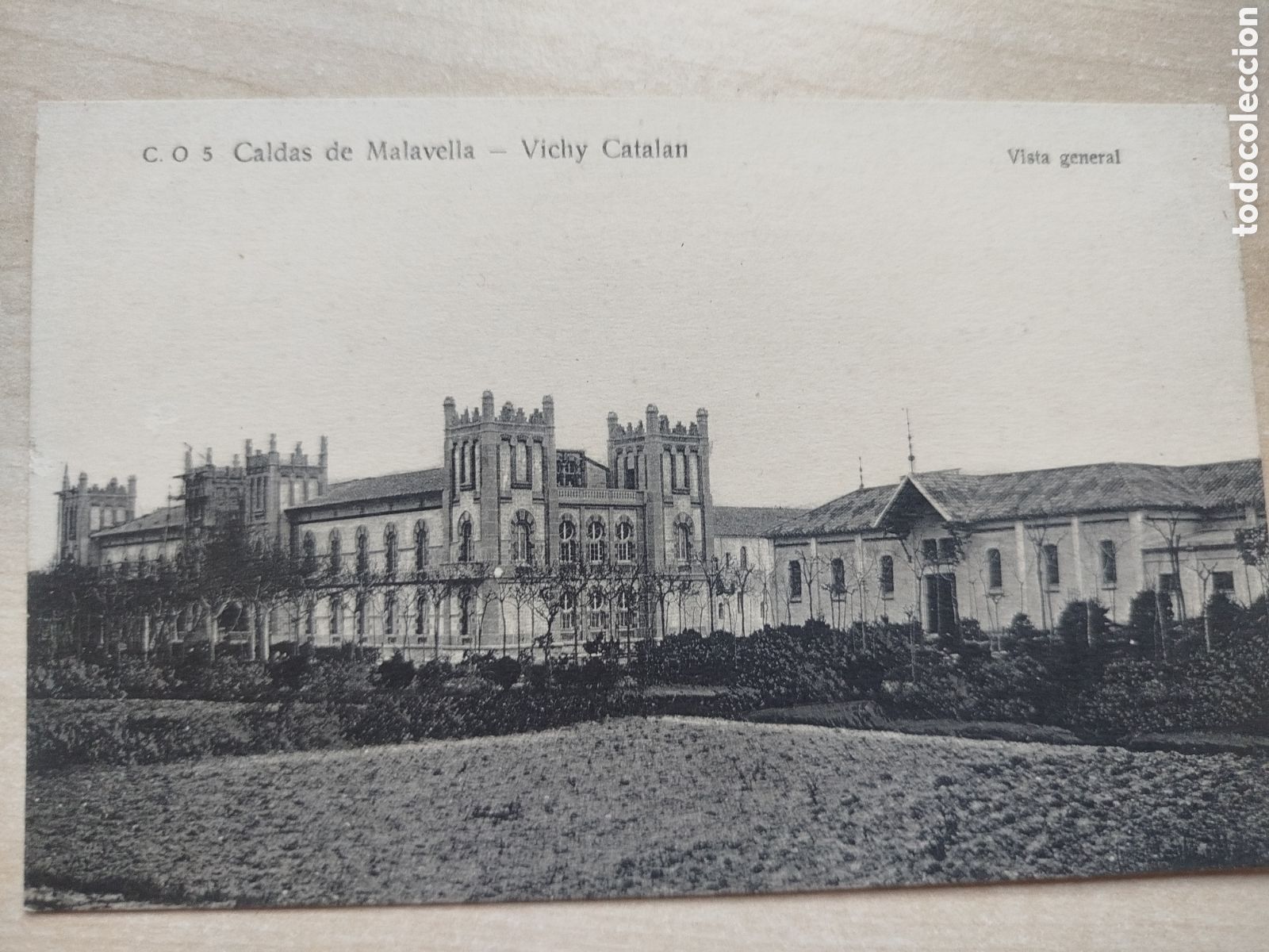 Postales: Postal. Caldes de Malavella, Balneario Vichy Catal&aacute;n