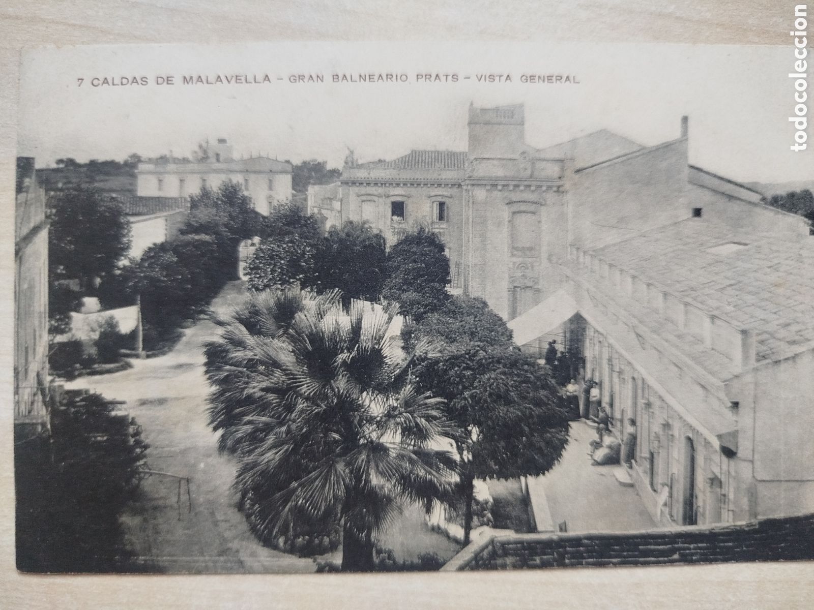 Postales: Postal. Caldes de Malavella, Balneario Prats