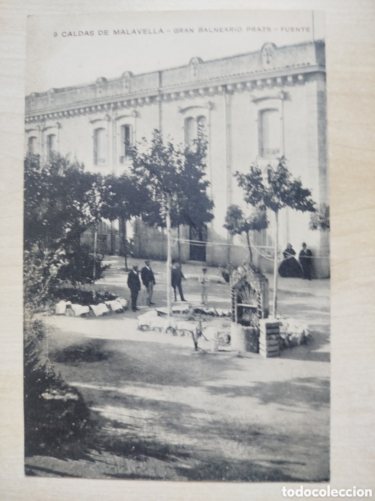 Postales: Postal. Caldes de Malavella, Balneario Prats