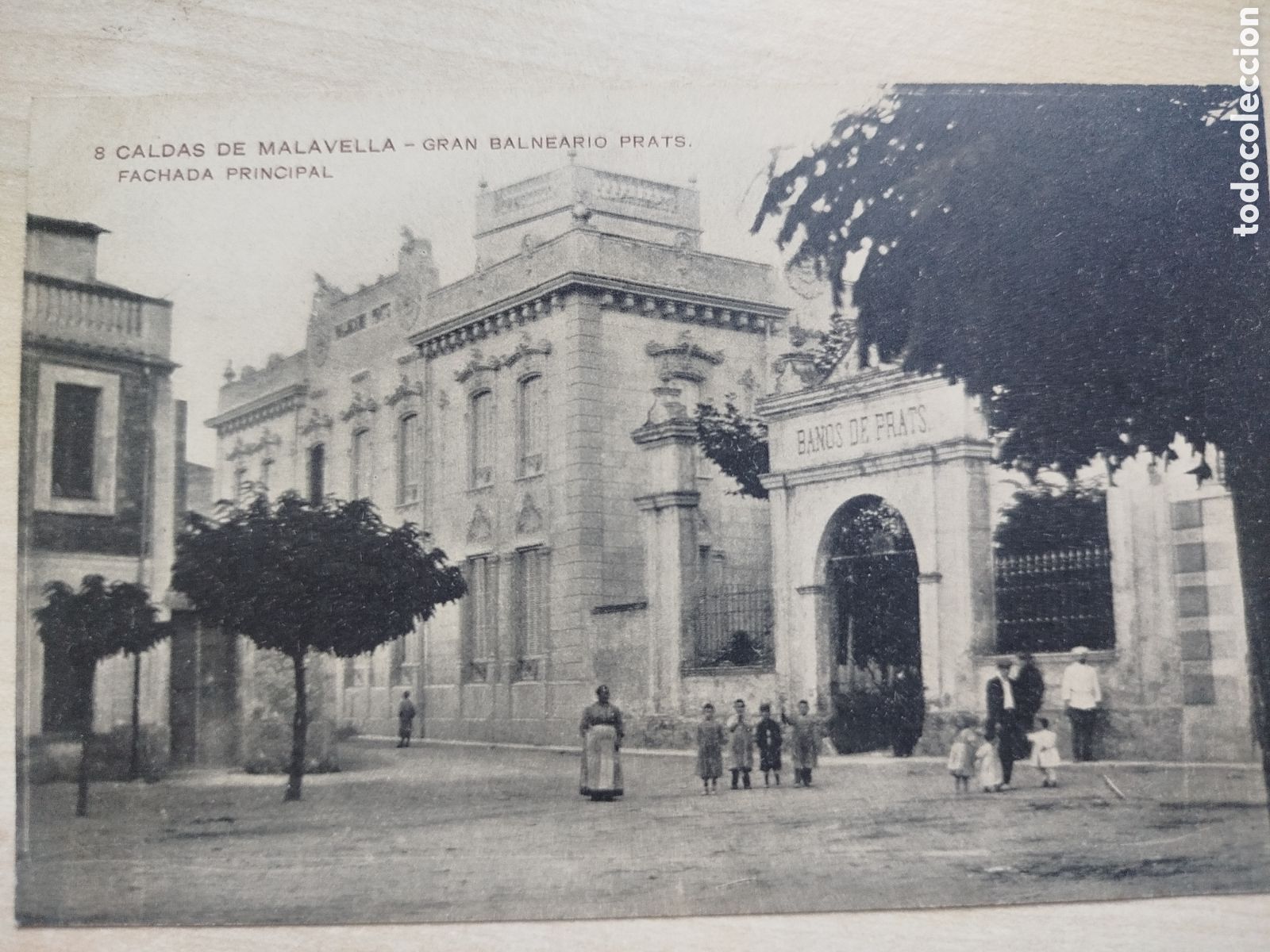 Postales: Postal. Caldes de Malavella, Balneario Prats