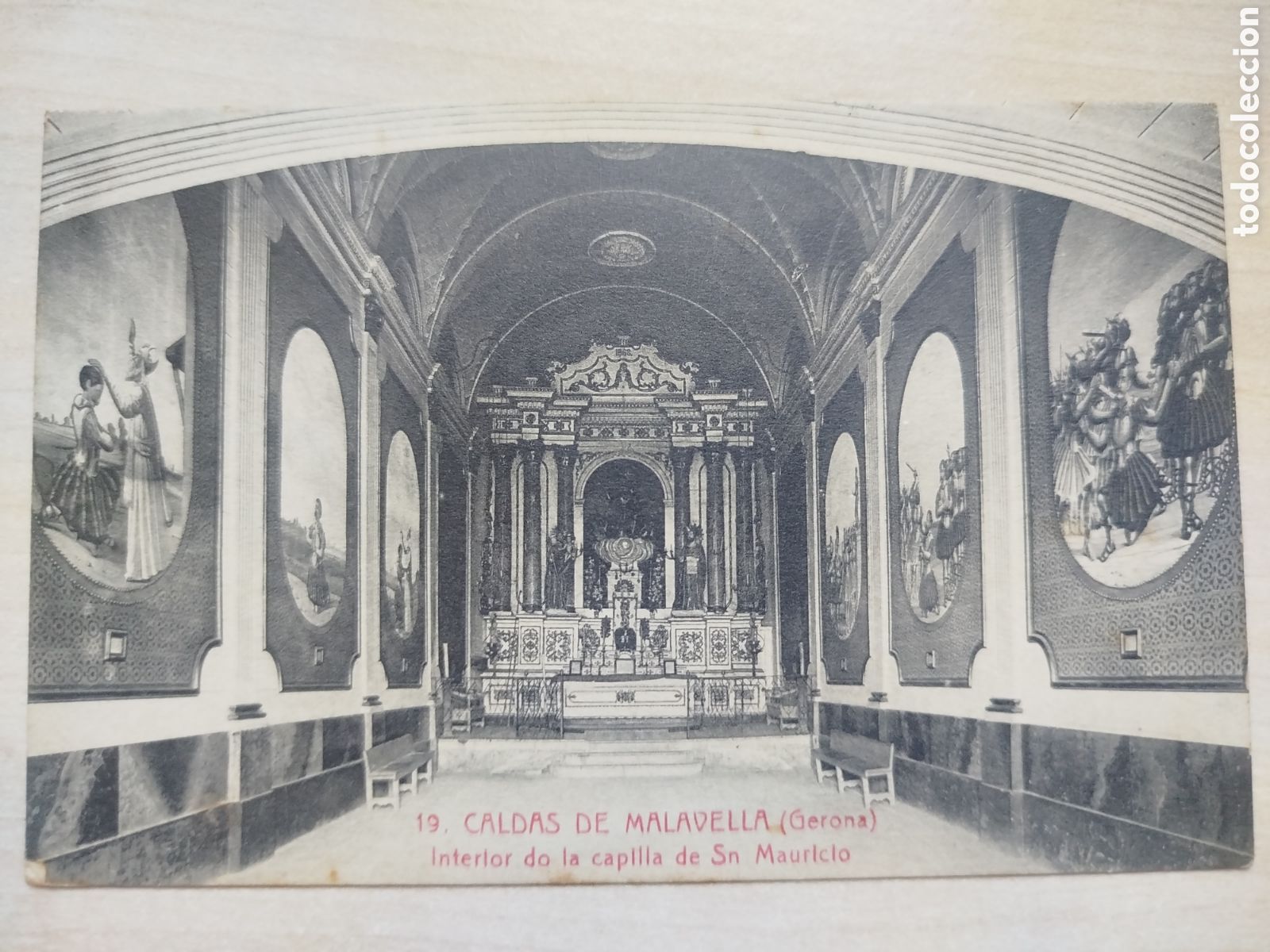 Postales: Postal. Caldes de Malavella, Capilla de San Mauricio