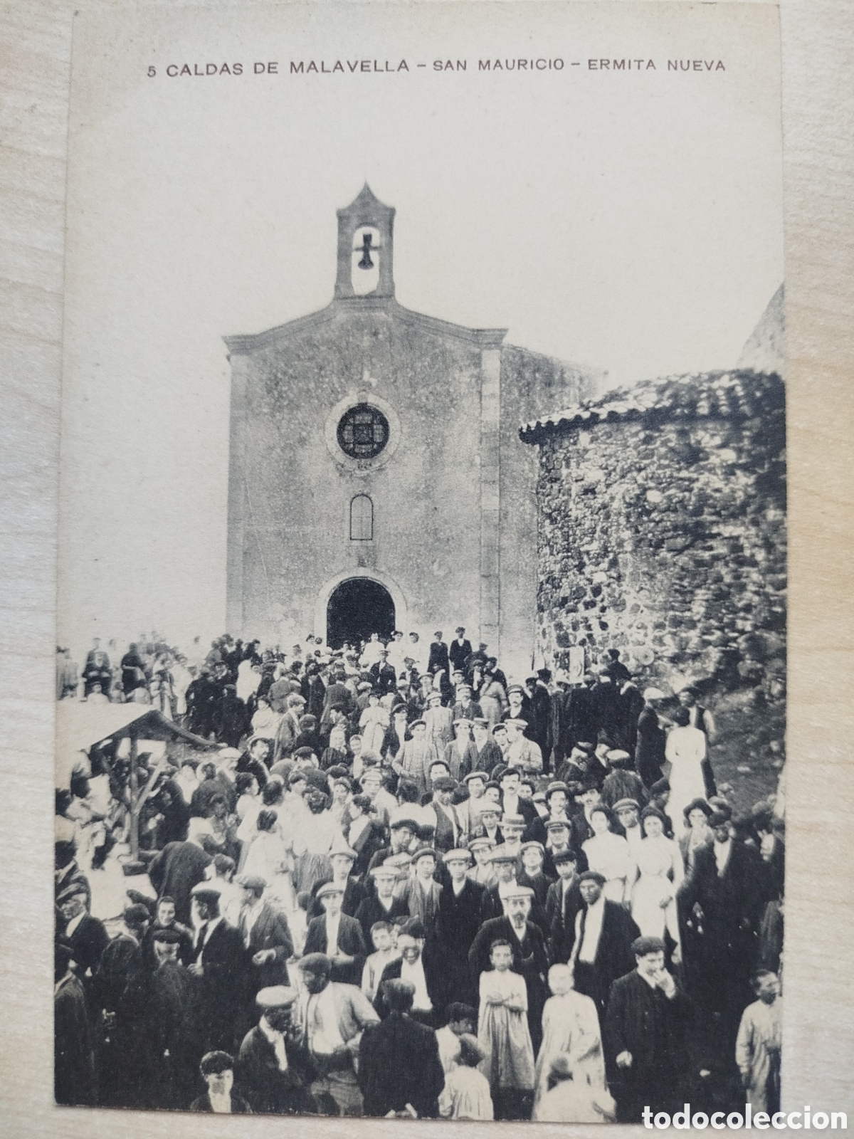 Postales: Postal. Caldes de Malavella, Ermita de San Mauricio