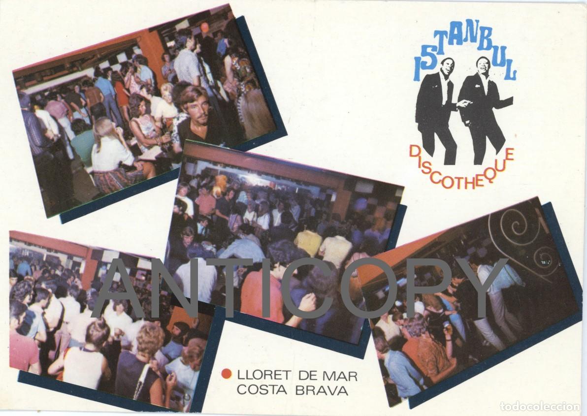 Postales: Postal Lloret de Mar. Discoteca Istambul. - Foto 1