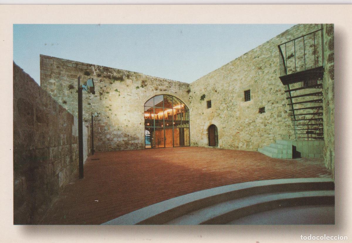 Postales: LA POBLA DE CLARAMUNT (BARCELONA) CASTELL, PATI INTERIOR - AJUNT.LA POBLA - S/C