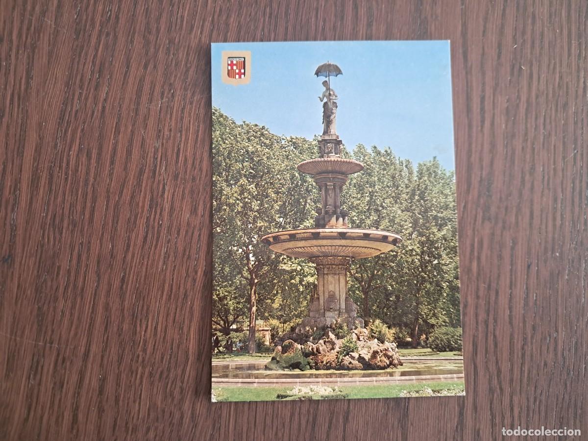 Postales: postal de Espa&ntilde;a, parque de la ciudadela, dama del paraguas, Barcelona n&ordm; 28.