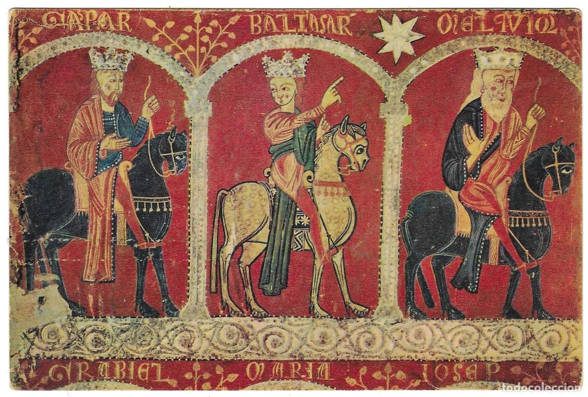 Postales: Postal Barcelona. Los Reyes Magos. Museo de Arte de Catalu&ntilde;a. ref. 7-barcelona45