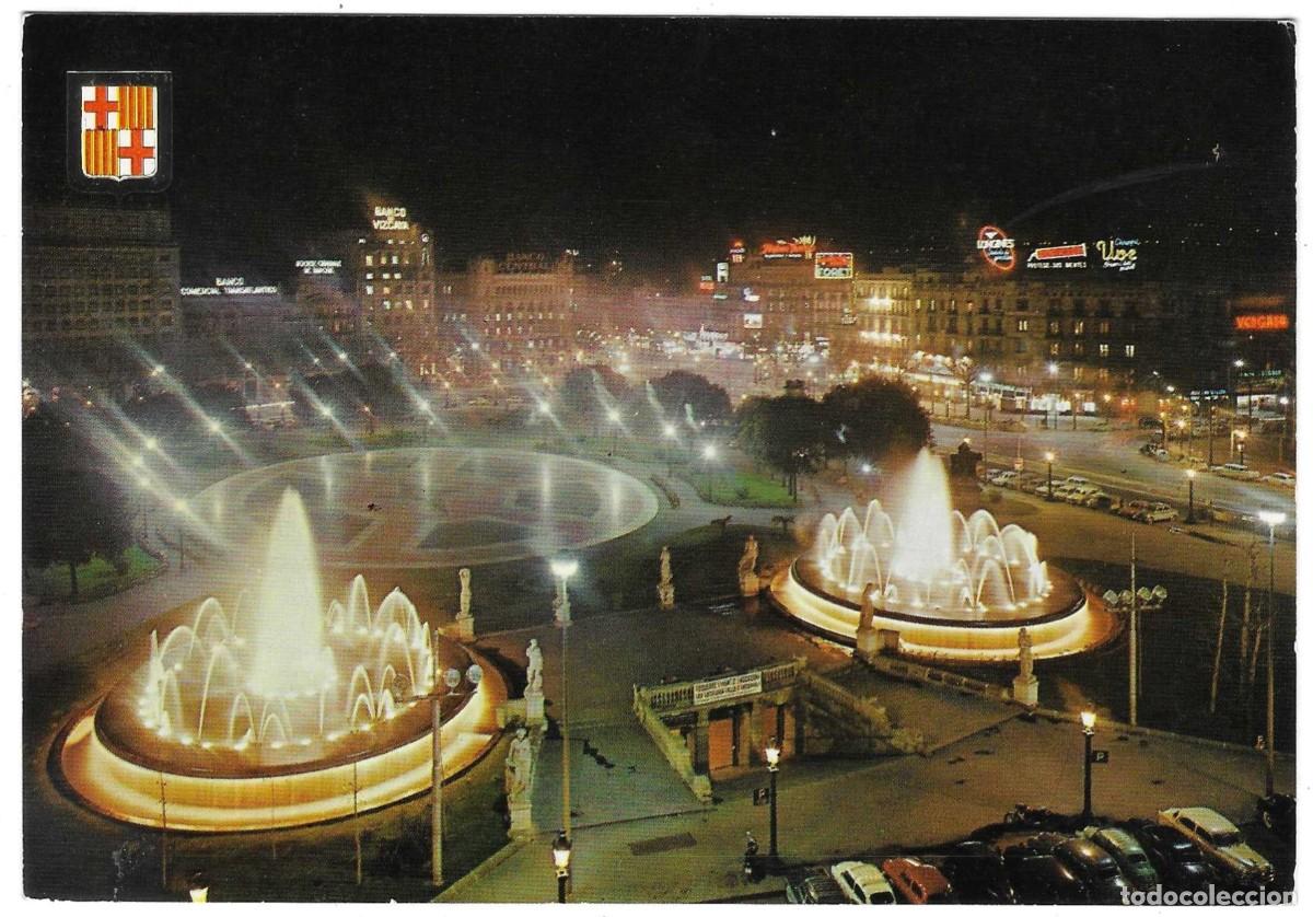 Postales: Postal Barcelona. Plaza de Catalu&ntilde;a. ref. 7-barcelona47