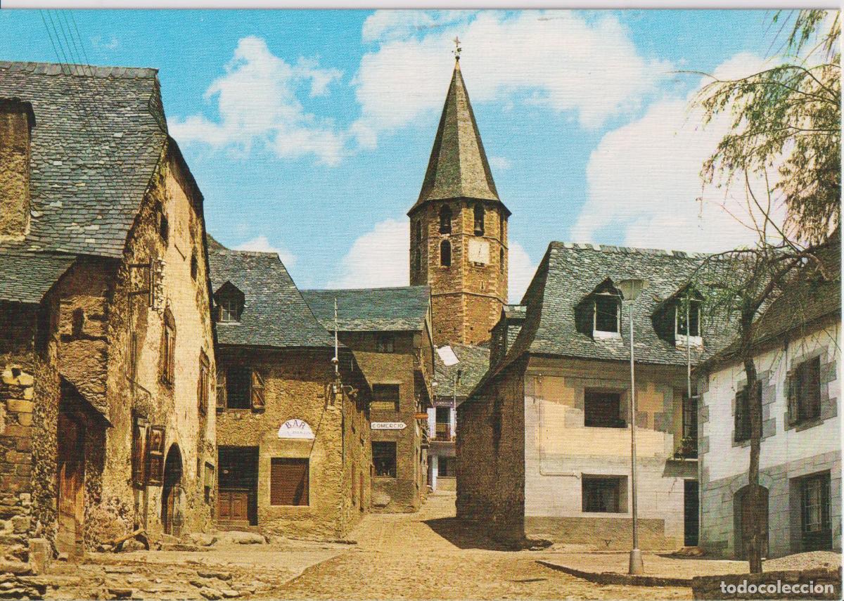 Postales: SALARDU (VALL D'ARAN) PLAZA MAYOR Y TORRE DE LA IGLESIA - EDICIONES ARRIBAS N&ordm;2031 - S/C