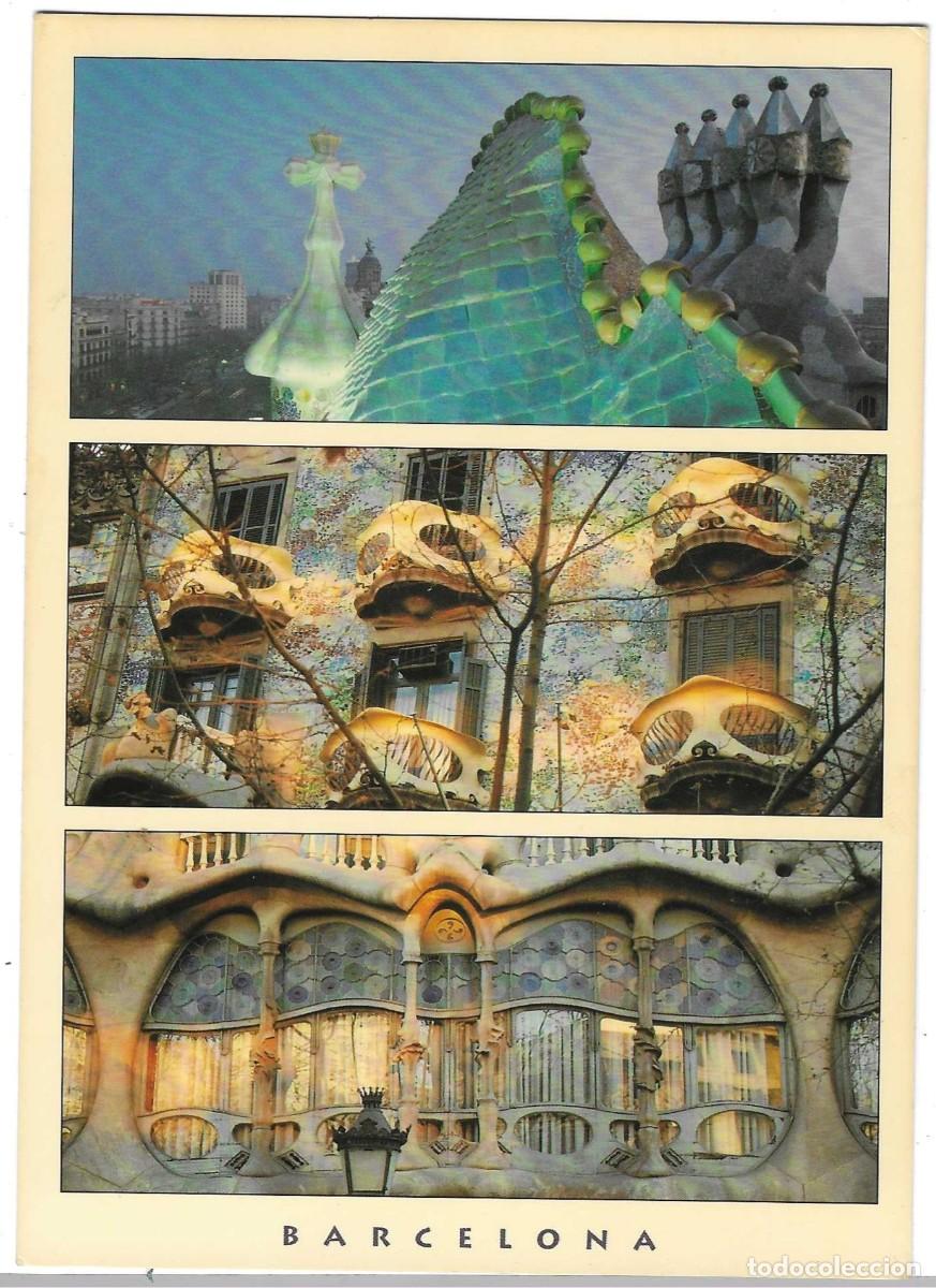 Postales: Postal Barcelona. Casa Batll&oacute;. ref. 7-barcelona49