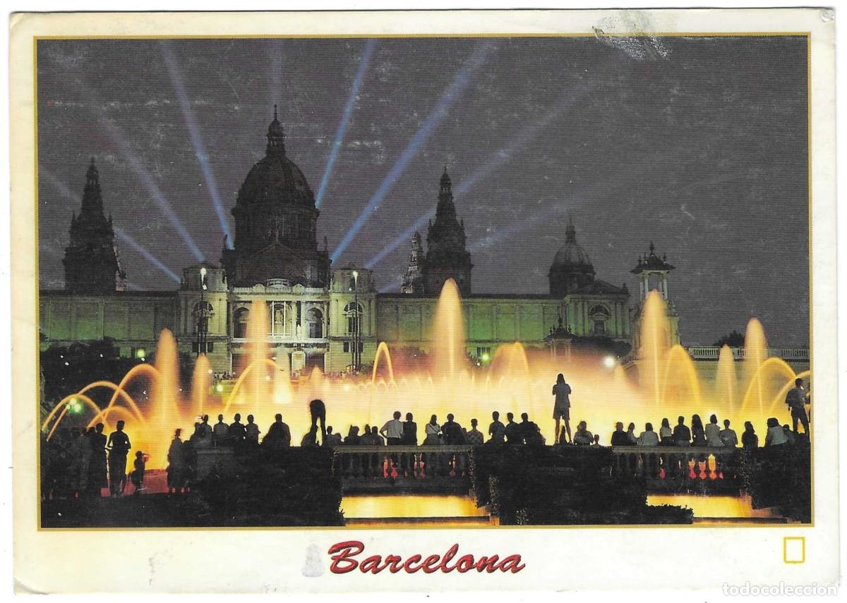 Postales: Postal Barcelona. Fuentes de Montjuich. ref. 7-barcelona50