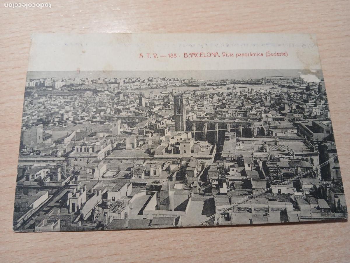 Postales: postal barcelona, vista panoramica sudeste, atv 188