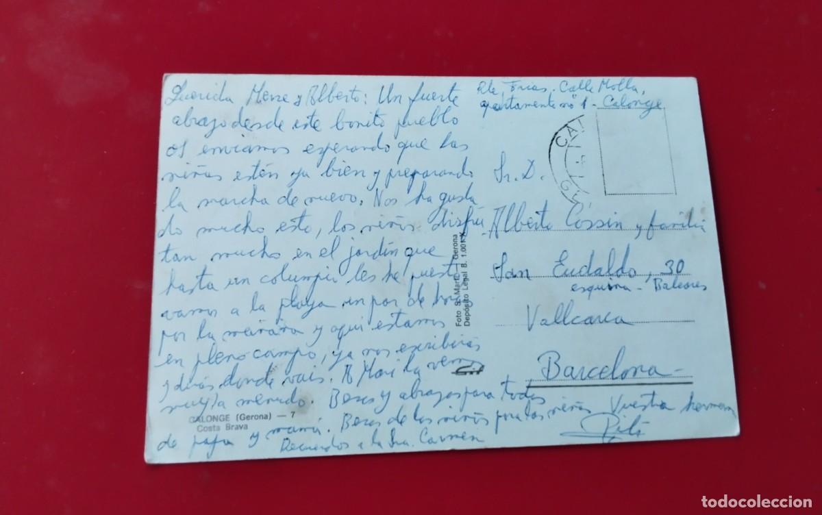 Postales: CALONGE , POSTAL ANTIGUA - Foto 3