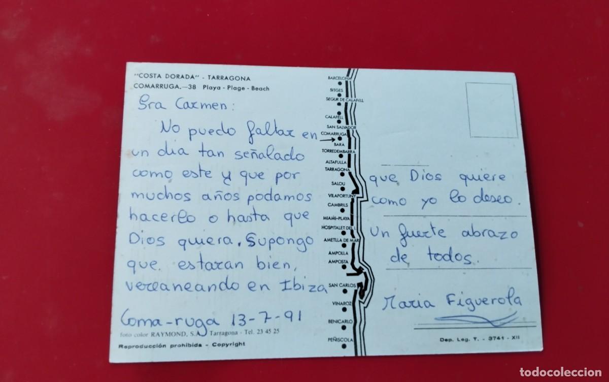 Postales: COMARRUGA , POSTAL ANTIGUA - Foto 3