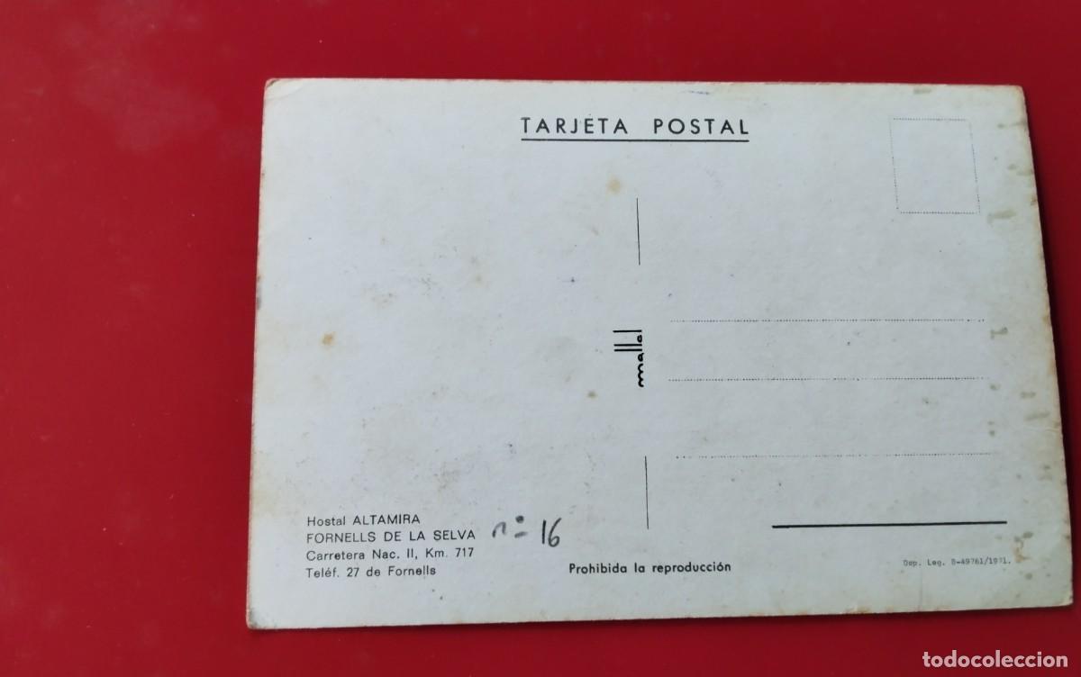 Postales: FORNELLS DE LA SELVA , POSTAL ANTIGUA - Foto 3
