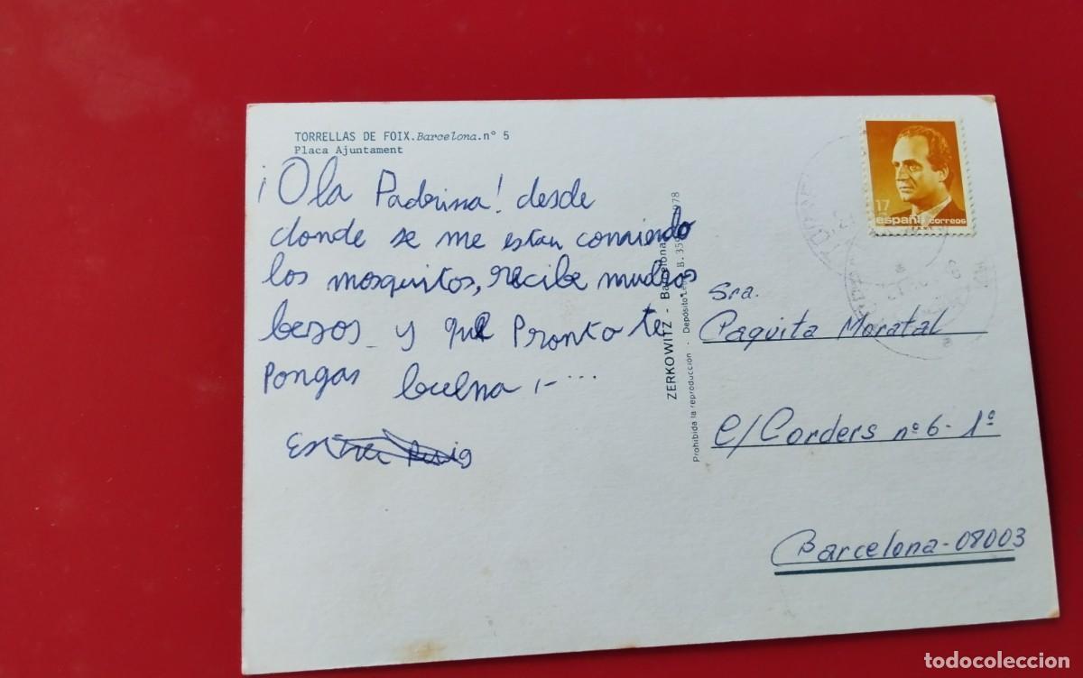 Postales: TORRELLES DE FOIX , POSTAL ANTIGUA - Foto 3