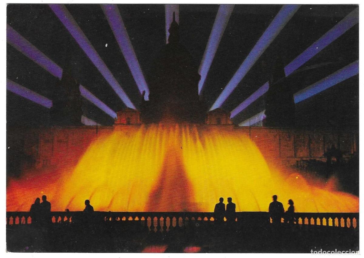 Postales: Postal Barcelona. Fuente Luminosa de Montjuich. ref. 7-barcelona57