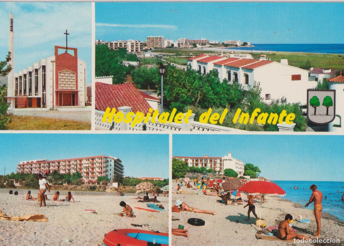 Postales: HOSPITALET DE L'INFANT (TARRAGONA) DIVERSOS ASPECTOS DE LA VILLA - FOTO COLOR RAYMOND N&ordm;3 - S/C