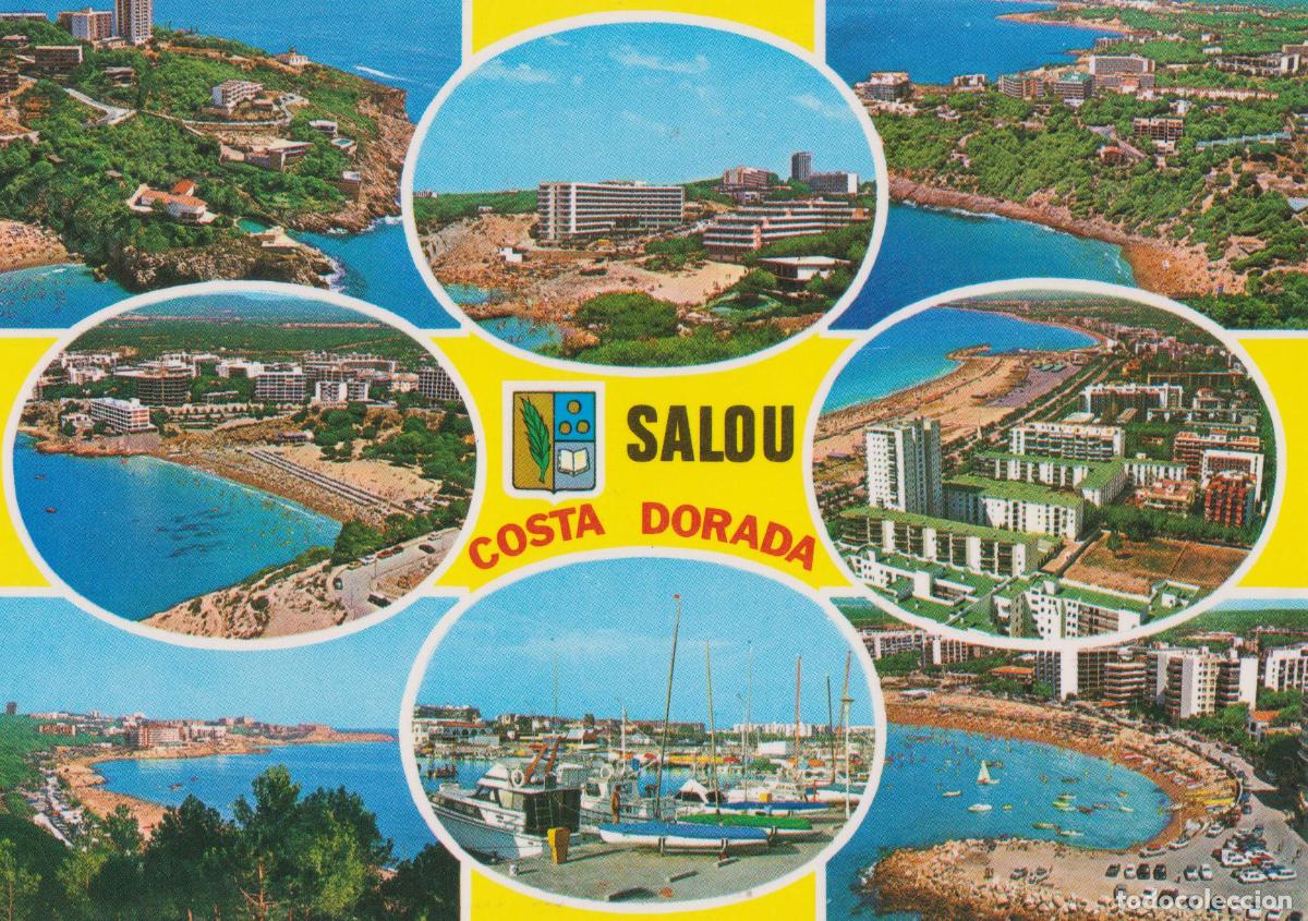 Postales: SALOU (TARRAGONA) VARIAS VISTAS DE LA CIUDAD - A.CAMPA&Ntilde;A 61103 - CIRCULADA