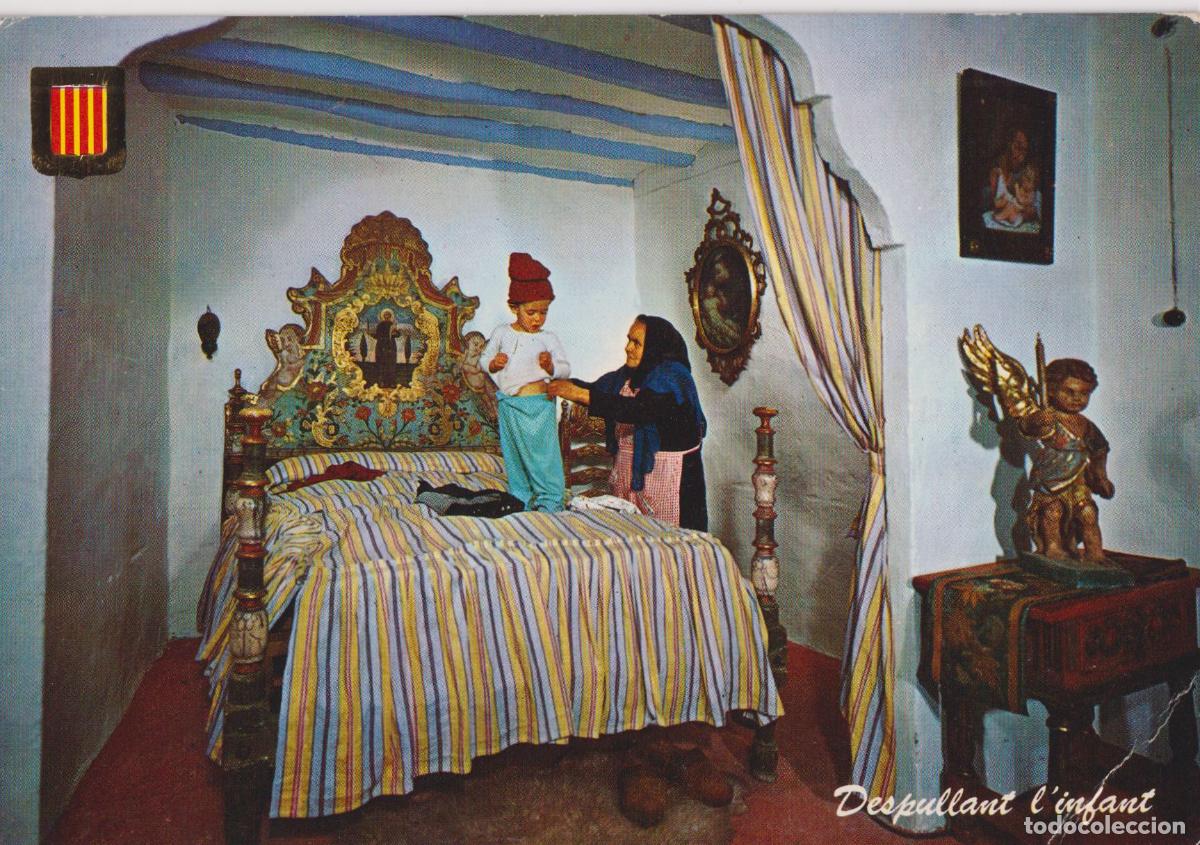 Postales: CATALUNYA T&Iacute;PICA, DESPULLANT L'INFANT - ESCUDO DE ORO N&ordm;19 - S/C