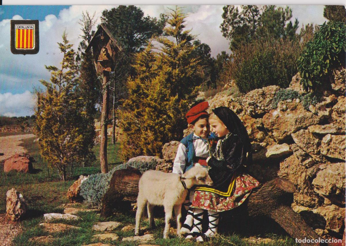 Postales: CATALUNYA T&Iacute;PICA, PASTORS - SOBERANAS N&ordm;370 - ESCRITA