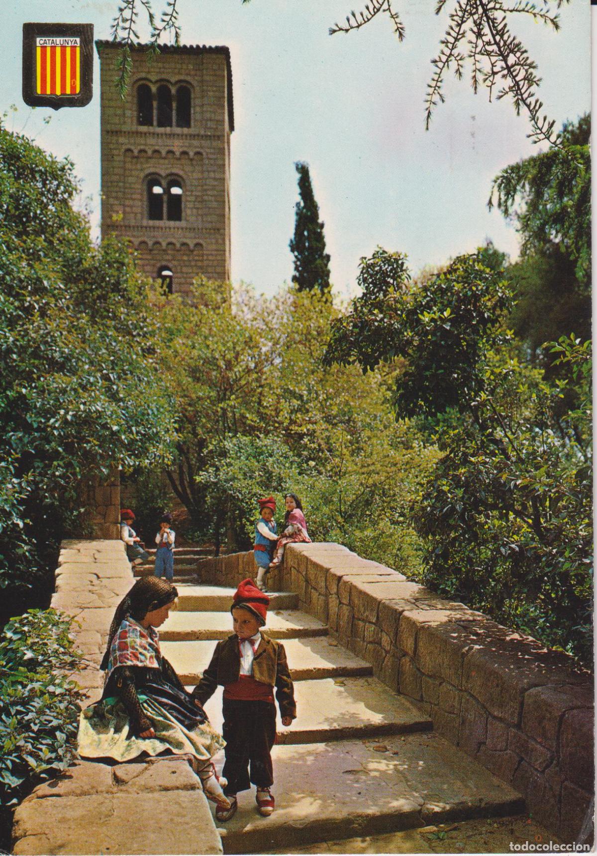 Postales: CATALUNYA T&Iacute;PICA, UN DIUMENGE SORTIN DE MISSA - SOBERANAS N&ordm;1338 - CIRCULADA 1965