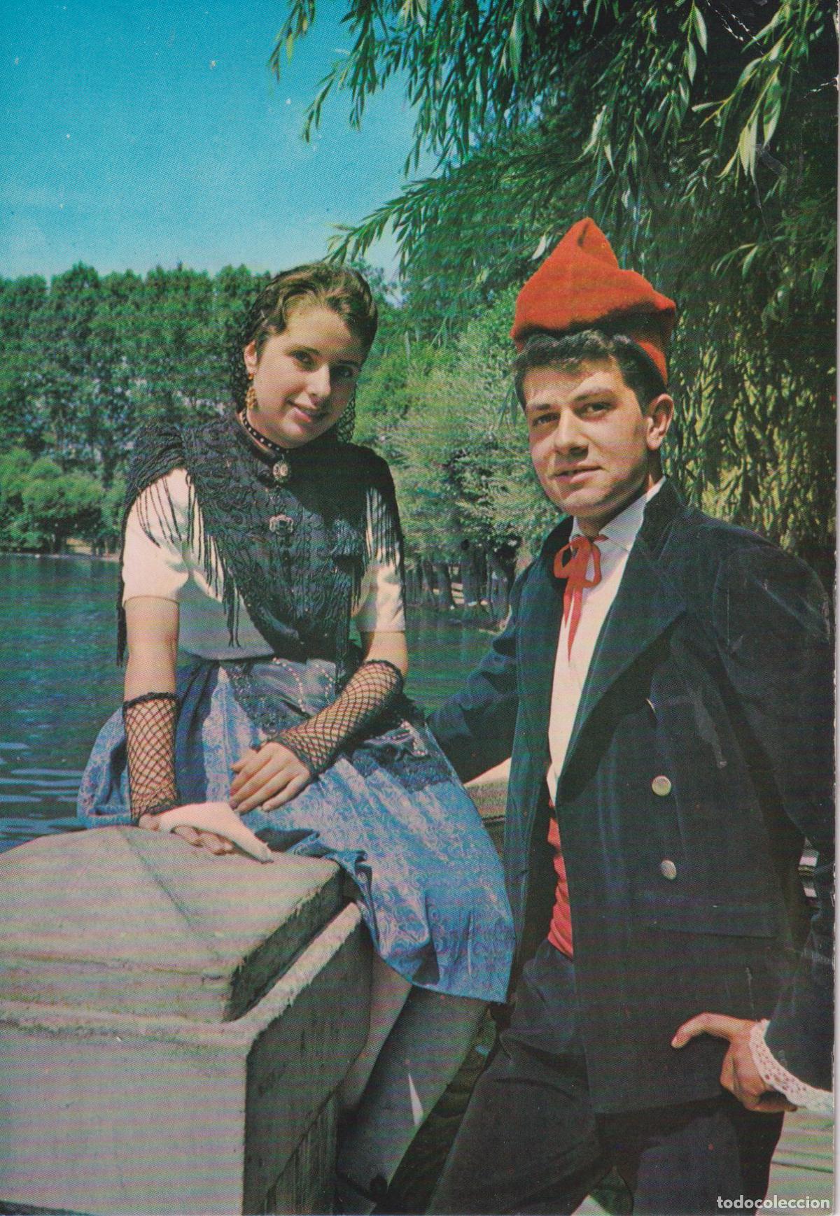 Postales: CATALUNYA T&Iacute;PICA, PAREJA T&Iacute;PICA CATALANA - FOT.CAMPA&Ntilde;A 5050 - ESCRITA 1965